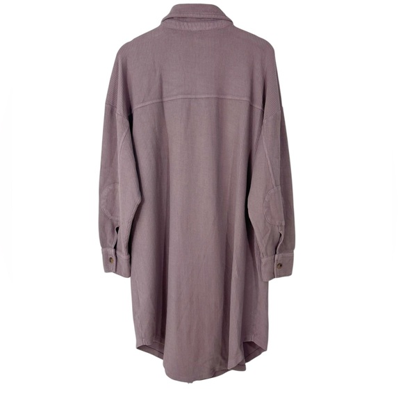 Anthropologie Pilcro Duster Shacket in Lilac Large - Picture 5 of 12